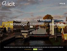 Tablet Screenshot of icit.nl